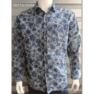 Customized Printed Pattern Okinawa Style Men's Shirts